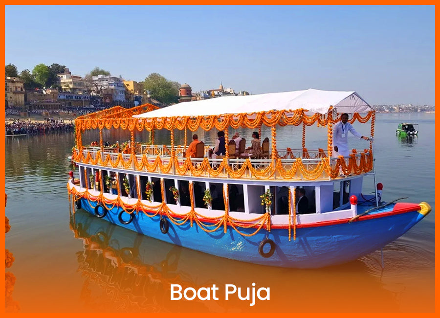 Sail into Serenity: Divine Boat Puja on the Ganga