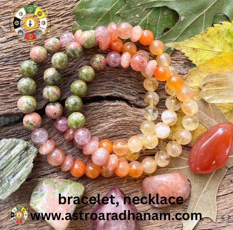 Gemstone Bracelets & Necklaces Set