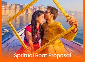 A Divine “Yes” on the Ganga: Spiritual Boat Proposal